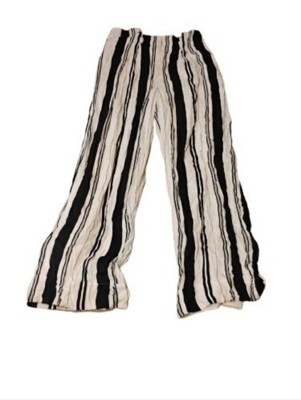 Olivia Palermo Chelsea Wide Leg Striped Pants Sz 12
